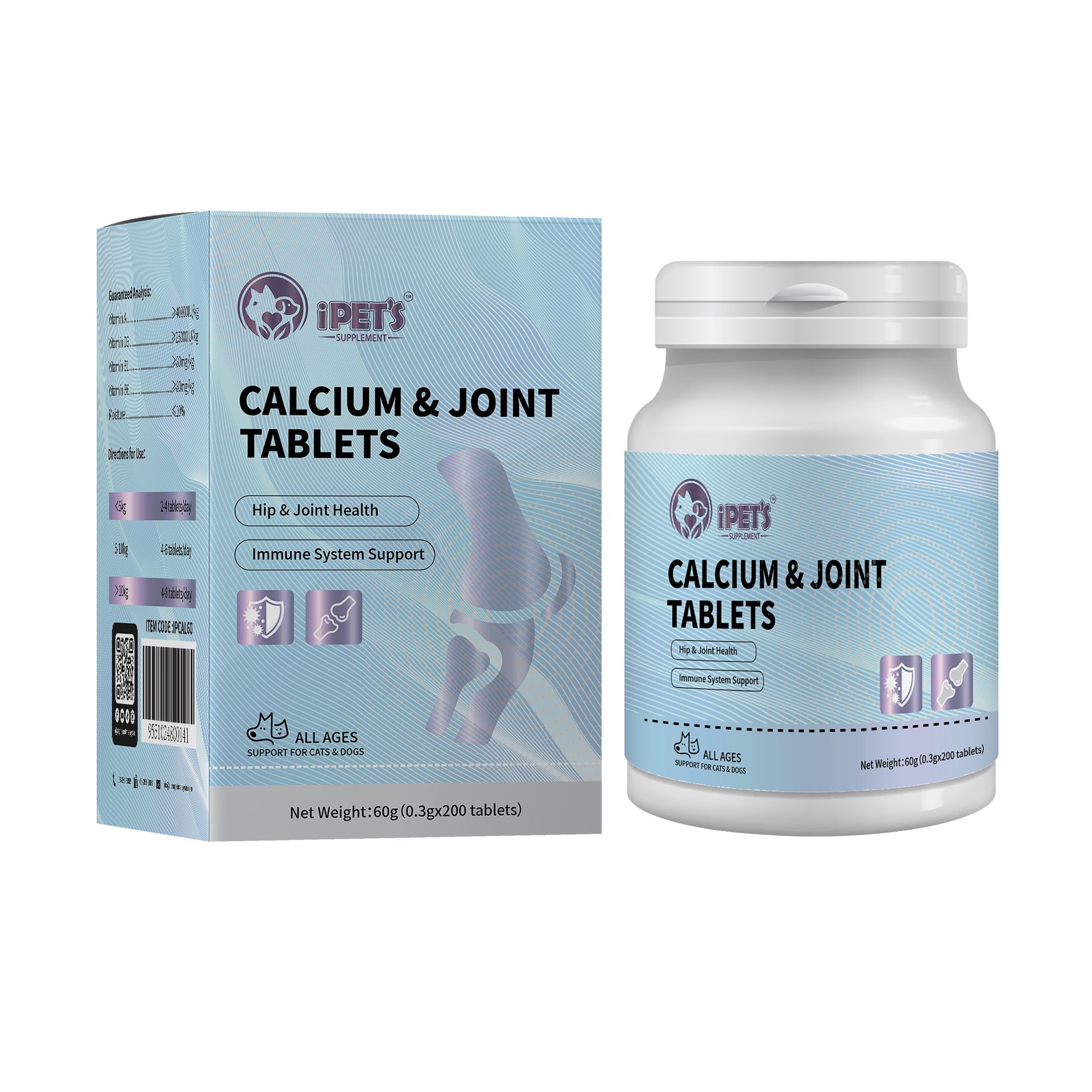 CALCIUM & JOINT TABLETS 60G