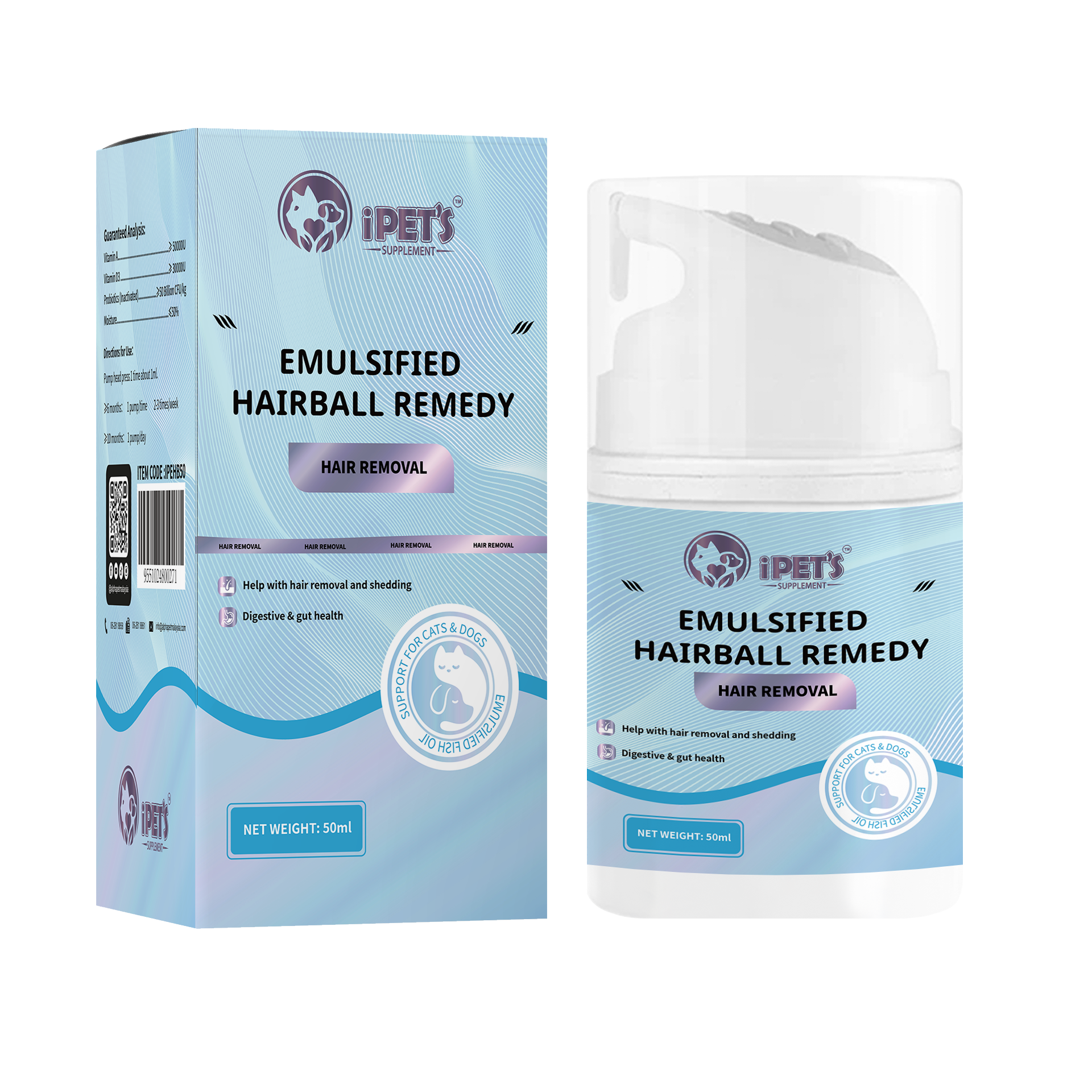 EMULSIFIED HAIRBALL REMEDY 50ML