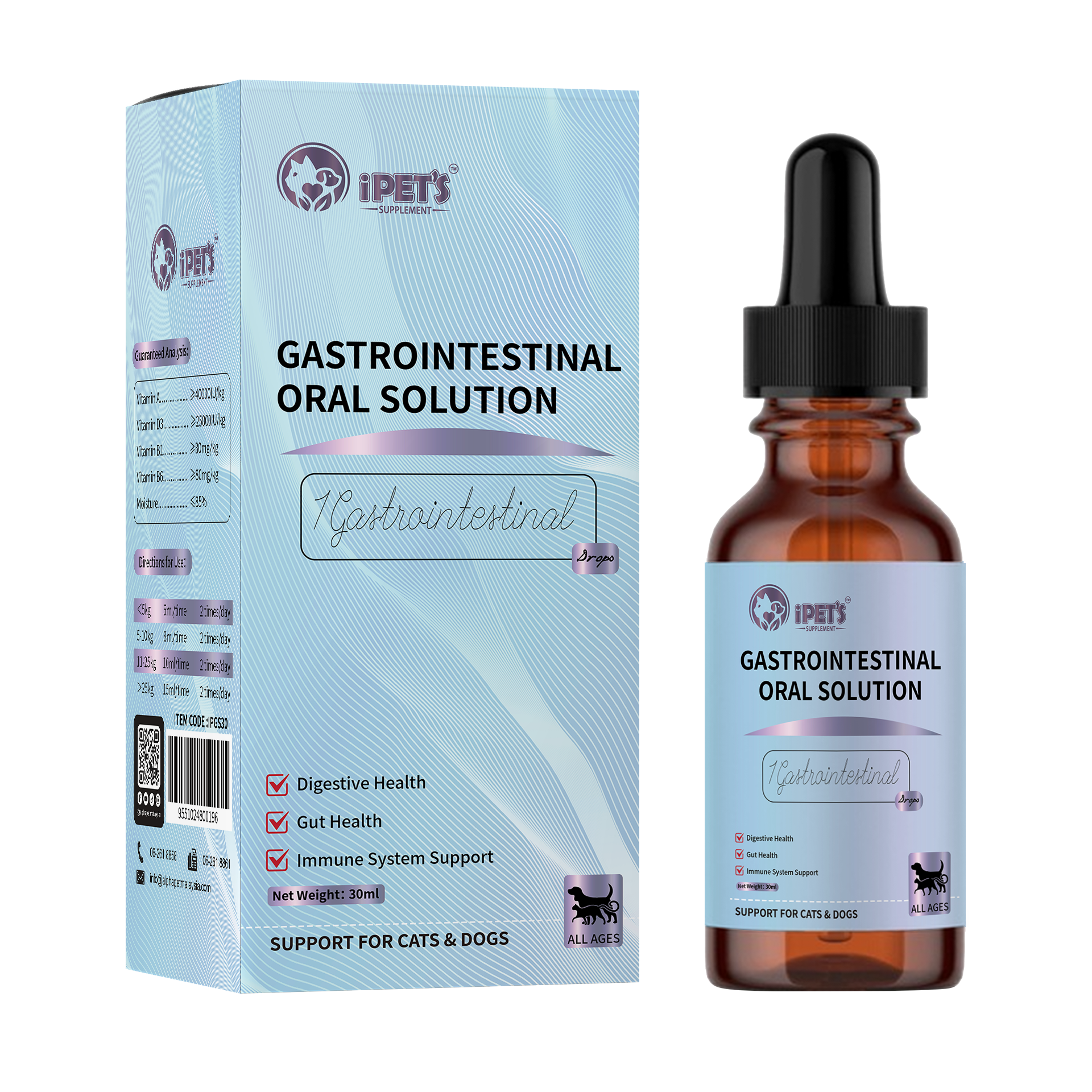 GASTROINTESTINAL ORAL SOLUTION 30ML