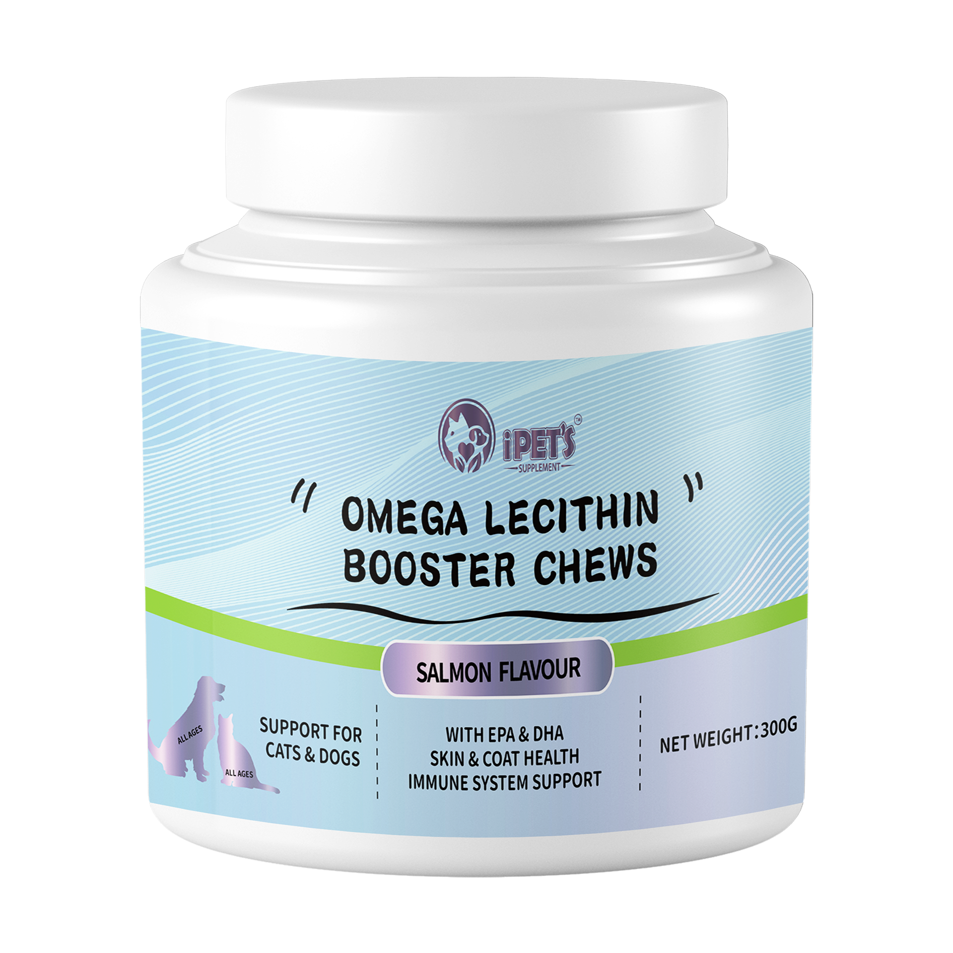 OMEGA LECITHIN BOOSTER CHEWS 300G