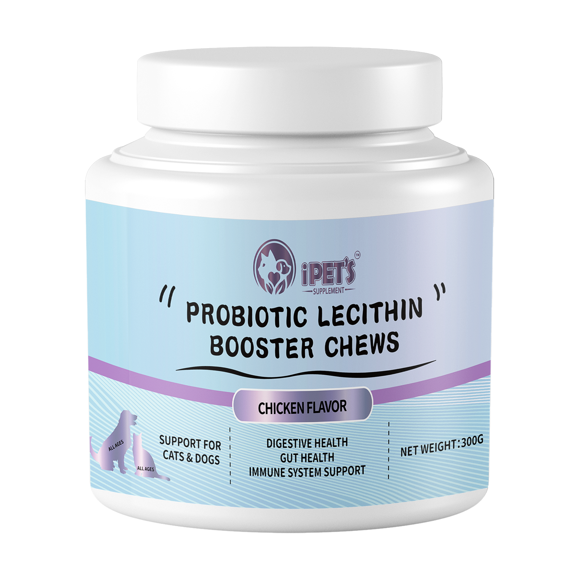 PROBIOTIC LECITHIN BOOSTER CHEWS 300G